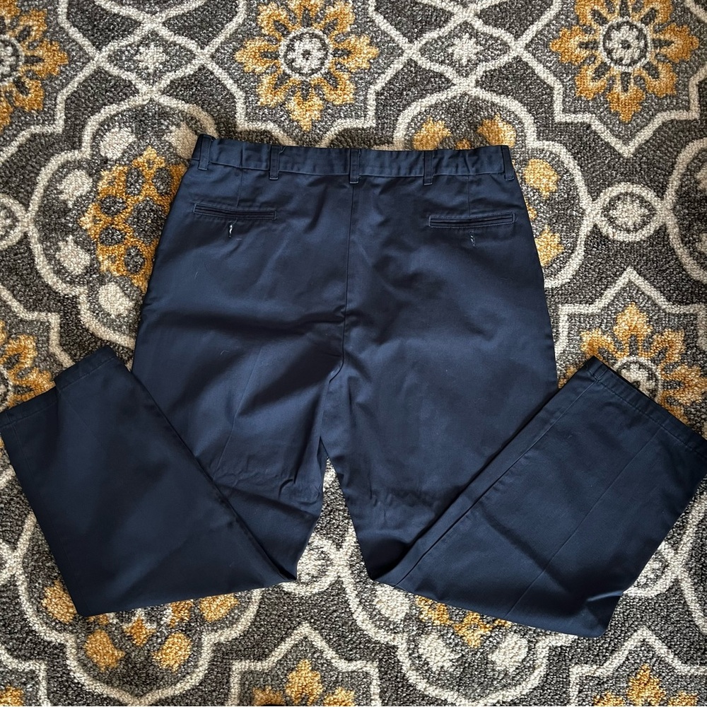 Timber Creek Navy Blue Khaki Pants 42x32 - Picture 3 of 5